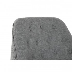 Poltrona DKD Home Decor Grigio Metallo 65 x 73 x 79,5 cm