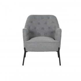 Poltrona DKD Home Decor Grigio Metallo 65 x 73 x 79,5 cm