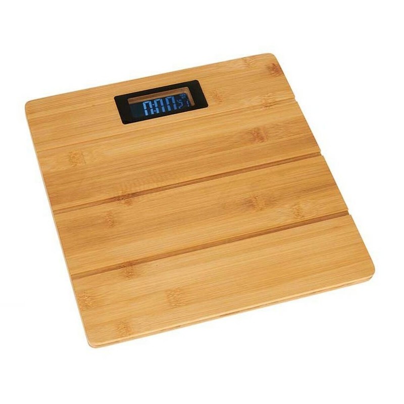 Bilancia Digitale da Bagno Berilo CN-B3315C Marrone Bambù 150 kg