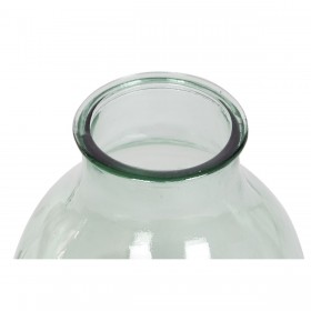 Vaso DKD Home Decor 29 x 29 x 36 cm Verde Vetro Temperato