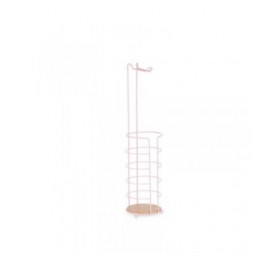 Portarotolo di Carta Igienica Berilo W7276PB - 389 Rosa 16,5 x 63,5 x 16,5 cm (4 Unità)