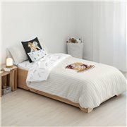 Vaso DKD Home Decor Ambra Corda Vetro Temperato 35 x 35 x 45 cm