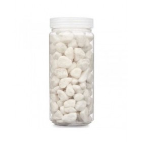 Pietre Decorative Bianco 10 - 20 mm 700 g (12 Unità)