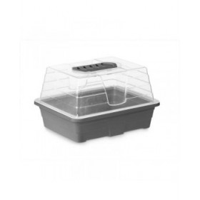 Serra Ibergarden FYT108102 Grigio Trasparente Plastica 21,5 x 12,8 x 17,4 cm (16 Unità)