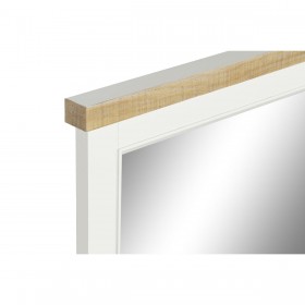 Specchio da parete DKD Home Decor Marrone Beige Cristallo Romantico 90 x 4 x 60 cm