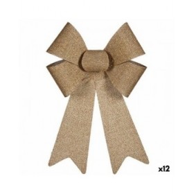 Fiocco Dorato PVC 26 x 34 x 5 cm (12 Unità)
