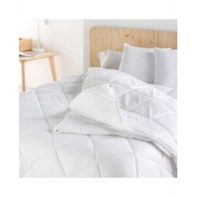 Piumino Letto HappyFriday Basic Bianco 120 + 250 g/m² 260 x 240 cm (2 Pezzi)