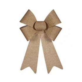 Fiocco Dorato PVC 26 x 34 x 5 cm (12 Unità)