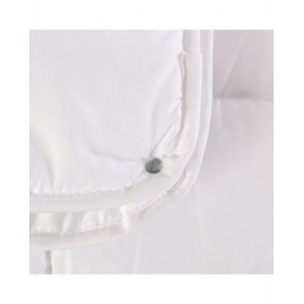 Piumino Letto HappyFriday Basic Bianco 120 + 250 g/m² 260 x 240 cm (2 Pezzi)