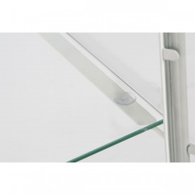 Stand Espositore DKD Home Decor Metallo Cristallo 75 x 48 x 132 cm