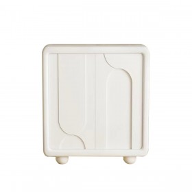 Cassettiera DKD Home Decor Bianco Legno MDF Moderno 80 x 37 x 85 cm 80 x 37 x 86 cm