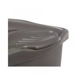 Cesto per i Panni Sporchi Stefanplast Antracite Plastica 50 L 37 x 56 x 39 cm (6 Unità)