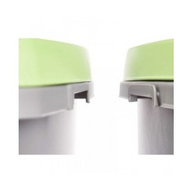 Cestino Stefanplast Verde Grigio Plastica 25 L (6 Unità)