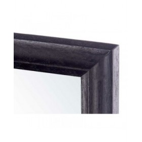 Specchio da parete LM35-4-11 Nero 50 x 70 x 50 cm Legno Rettangolare