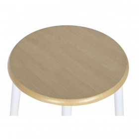 Tavolo con 2 sedie DKD Home Decor Metallo Legno MDF 80 x 50 x 84 cm