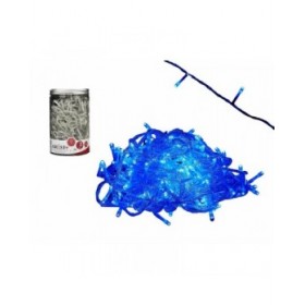 Ghirlanda di Luci LED Azzurro 14,4 m Trasparente 6 W (6 Unità)