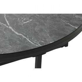 Tavolino da Caffè DKD Home Decor Metallo Legno MDF 80 x 80 x 35 cm