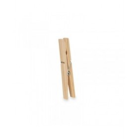 Mollette per Panni Legno 24 Pezzi Set (24 Unità)