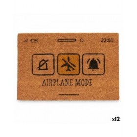 Zerbino Airplane Mode Giallo Naturale 60 x 1 x 40 cm (12 Unità)