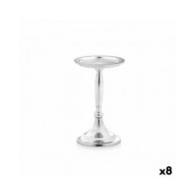 Candelabro Argentato Alluminio 10 x 17 x 8,5 cm (8 Unità)