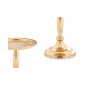 Candelabro Dorato Alluminio 10 x 12 x 10 cm (8 Unità)