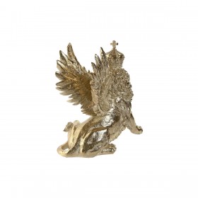 Statua Decorativa Home ESPRIT Dorato Leone 20 x 10,5 x 17,5 cm 29 x 13 x 25 cm (2 Unità)