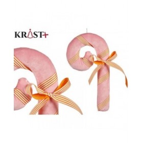 Decorazione Natalizia Krist+ 64815492 Rosa Bastone 15 x 27 x 4 cm (12 Unità)