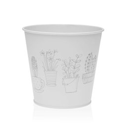 Vaso DKD Home Decor Argentato Alluminio 15 x 15 x 26 cm