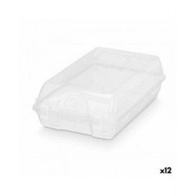 Scatola di scarpe impilabile Trasparente Plastica 19 x 10,5 x 33 cm (12 Unità)