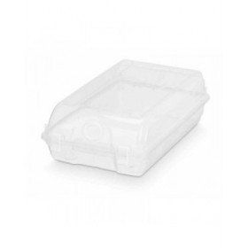 Scatola di scarpe impilabile Trasparente Plastica 19 x 10,5 x 33 cm (12 Unità)