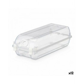 Scatola di scarpe impilabile Kipit G-420 Trasparente Plastica 14 x 10 x 32 cm (12 Unità)
