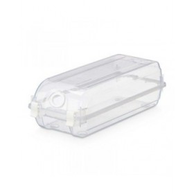 Scatola di scarpe impilabile Kipit G-420 Trasparente Plastica 14 x 10 x 32 cm (12 Unità)
