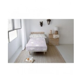 Set di Lenzuola HappyFriday Moshi Moshi Moons Multicolore 2 Pezzi