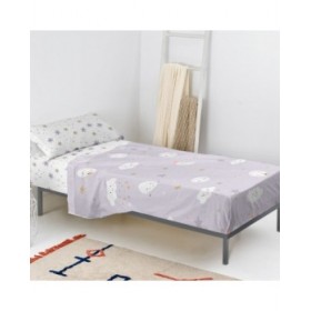 Set di Lenzuola HappyFriday Moshi Moshi Moons Multicolore 2 Pezzi