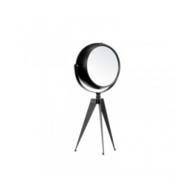 Orologio da Tavolo Tripode Nero Metallo 14 x 30 x 11 cm (4 Unità)