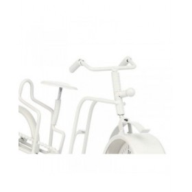 Orologio da Tavolo Bicicletta Bianco Metallo 33 x 21 x 4 cm (4 Unità)