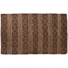 Tappeto Home ESPRIT Marrone Rombos 160 x 230 x 1 cm