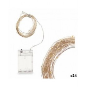 Ghirlanda di Luci LED Bianco 5,4 m (24 Unità)