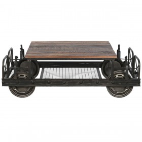 Tavolino da Caffè DKD Home Decor Metallo 147 x 48 x 76 cm