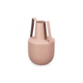 Vaso Con manici Sabbia Acciaio 14 cm (6 Unità)