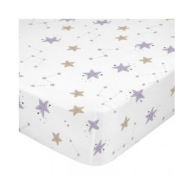 Lenzuolo con angoli aderenti HappyFriday MOSHI MOSHI Multicolore 28 x 2 x 38 cm