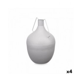 Vaso Caraffa Grigio Acciaio 24 x 40 x 24 cm (4 Unità)