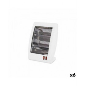 Stufetta al Quarzo Argon Bianco 400-800 W (6 Unità)