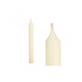 Set di Candele Acorde 126-B-AR Crema 2 x 2 x 20 cm (12 Unità)