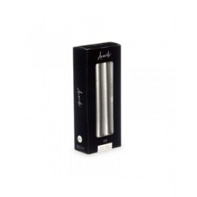 Set di Candele Acorde 126-E-AR Argentato 2 x 2 x 20 cm (12 Unità)