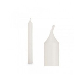 Set di Candele Acorde 123-A-AR Bianco 2 x 2 x 15 cm (12 Unità)