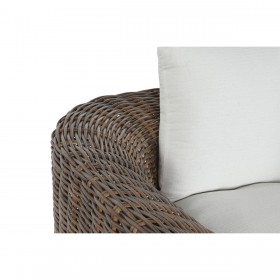 Poltrona Home ESPRIT Naturale Marrone scuro 100 x 85 x 68 cm