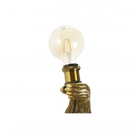 Applique da Parete Home ESPRIT Dorato Resina 50 W Moderno 220 V 51 x 20 x 41 cm