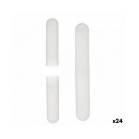 Portaspazzolini da Denti Trasparente polipropilene 20 x 2 x 3 cm (24 Unità)