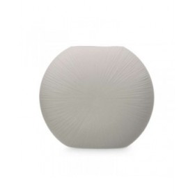 Vaso Grigio Ceramica 29 x 26 x 11 cm (4 Unità) Circolare